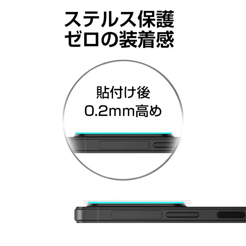 Xperia 1 V SOG10 / SO-51D / XQ-DQ44 / Gaming Edition A301SO カメラ保護フィル レンズガード 指紋防止 高透過率 カメラレンズ保護シート 超薄型｜meiseishop｜10