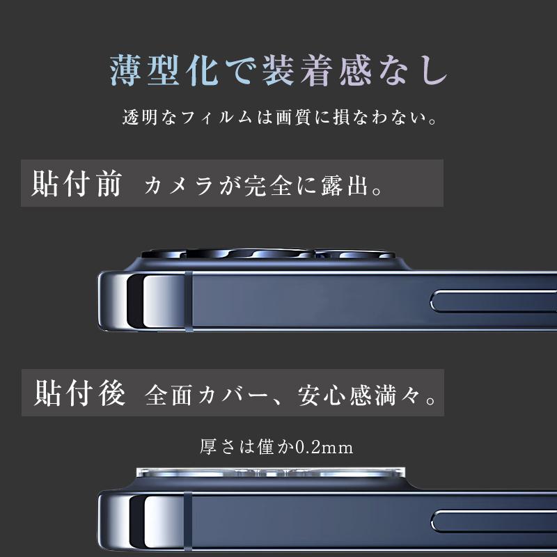 iPhone 15 Plus/iPhone 15 Pro/iPhone 15 Pro max レンズ保護 傷防止 クリア仕様 硬度9H 強化ガラスフィルム 高透過率 キラキラ 超薄型｜meiseishop｜14