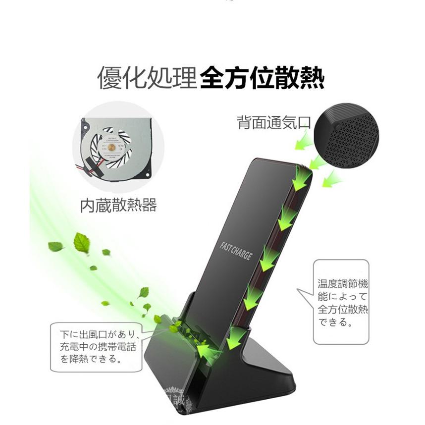 明誠 Qiワイヤレス充電器 急速 スタンド型 ワイヤレスチャージャー