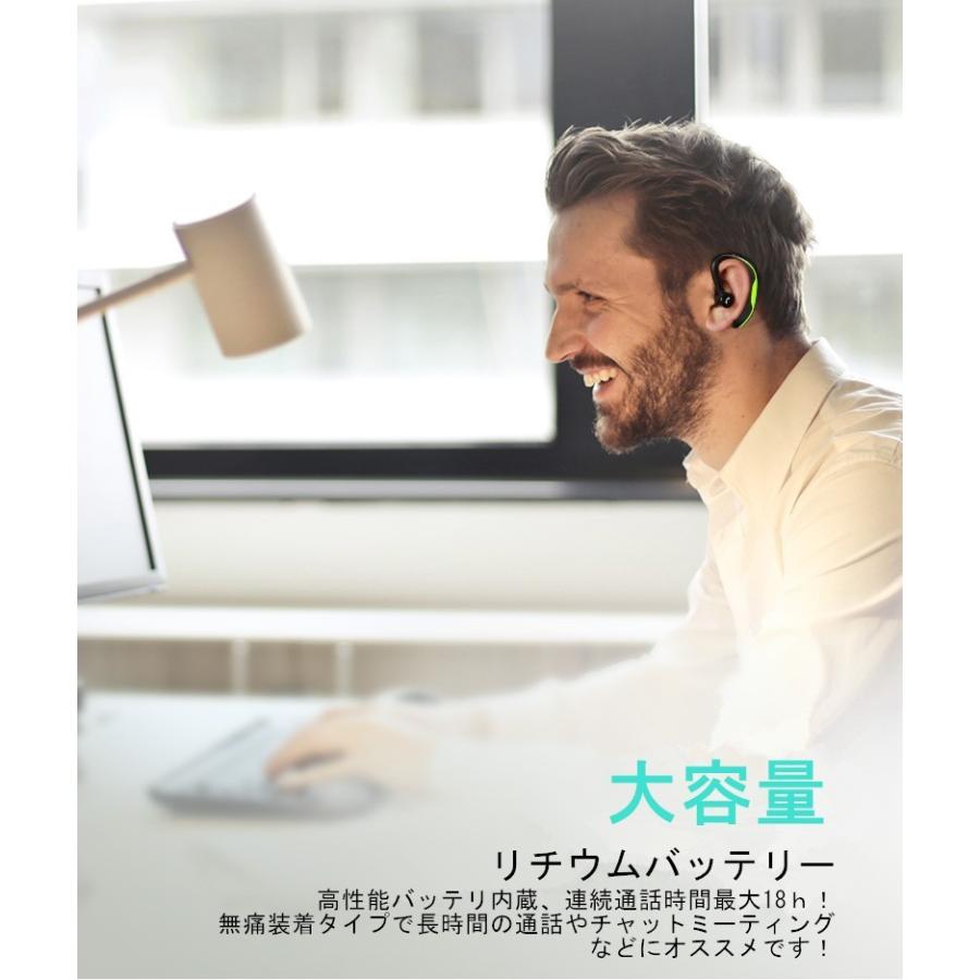 Bluetooth 5.3 耳掛け型 ブルートゥースイヤホン ワイヤレスイヤホン ヘッドセット 片耳 最高音質 日本語音声通知 ハンズフリー 180°回転 超長待機 左右耳兼用｜meiseishop｜06