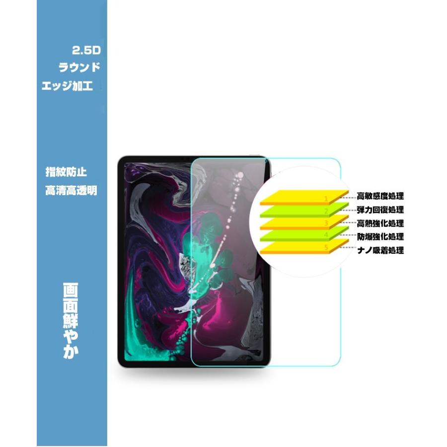 明誠 2018 iPad Pro 11インチ 第1世代 液晶画面保護ガラスフィルム