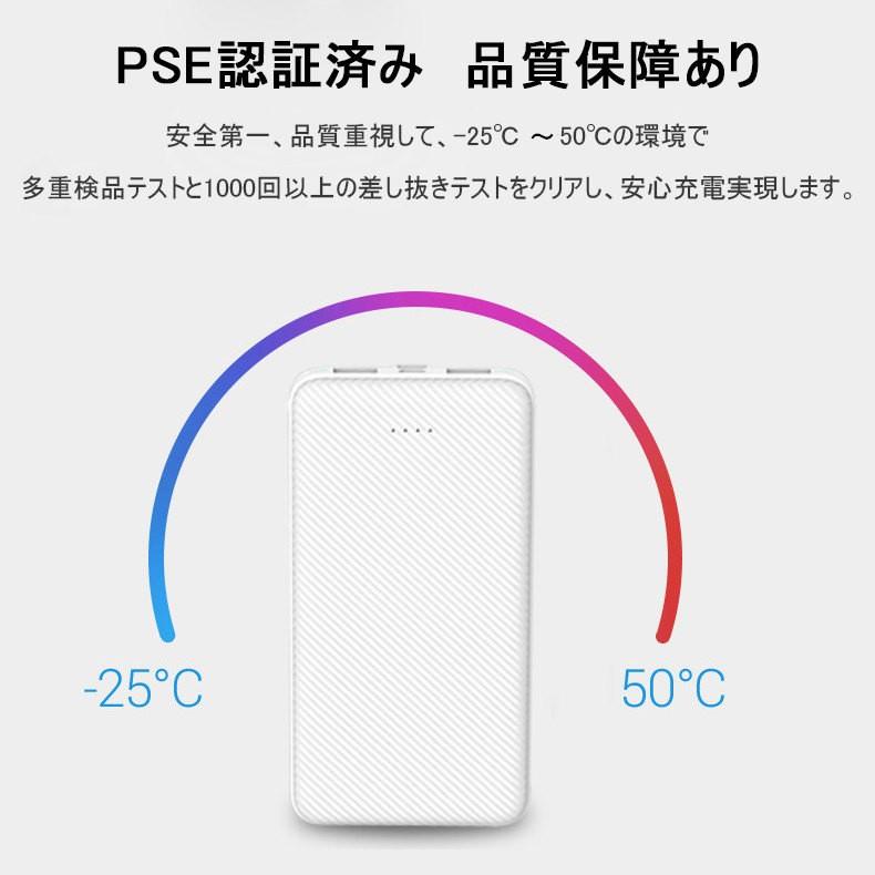 モバイルバッテリー スマホ充電器 大容量 12000mAh 小型 急速充電器 PSE認証済 残量表示 3台同時充電 携帯充電器 iPhone/iPad/Android 各種対応 送料無料｜meiseishop｜21