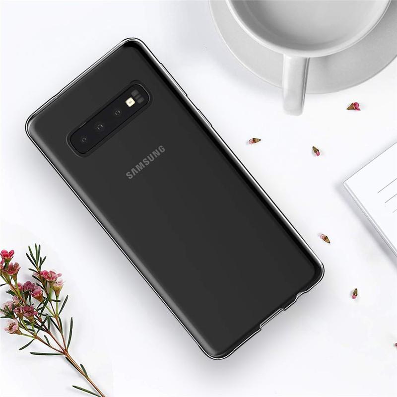 Galaxy S10+ スマホケース カバー 耐衝撃 擦り傷防止 TPU シリコン 薄型 四角強化 軽量 ソフト クリア 透明 黄変防止 滑り止め docomo SC-04L SC-05L 柔らかい｜meiseishop｜10