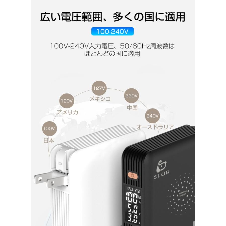 最大65 Offクーポン モバイルバッテリー mah ワイヤレス充電 Acアダプター 4台同時充電 スマホ 充電器 コンセント Iphone13 Android 対応 折りたたみ式プラグ Usb C Pse認証済 Discoversvg Com