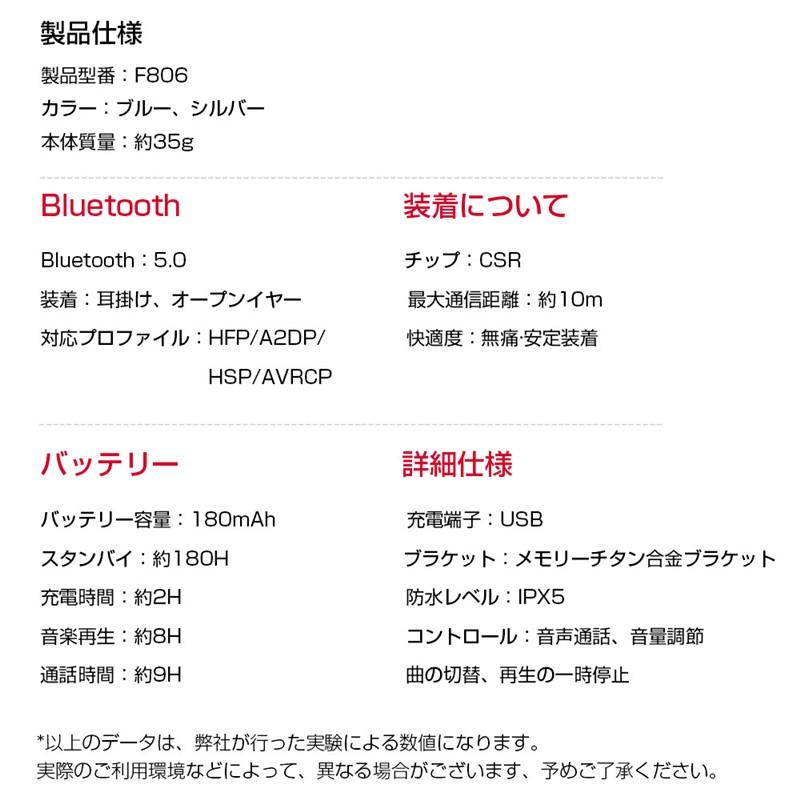 骨伝導ヘッドホン Bluetooth5.0 ワイヤレスヘッドセット ワイヤレスイヤホン オープンイヤー ブルートゥース スポーツ用 防水防滴｜meiseishop｜21