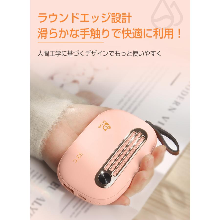 電気カイロ 充電式カイロ 6800mAh モバイルバッテリー 繰り返し使えるカイロ レトロ オシャレ 小型軽量 冬のギフト 寒さ対策 省エネ 贈り物 品質保証 PSE認証｜meiseishop｜10