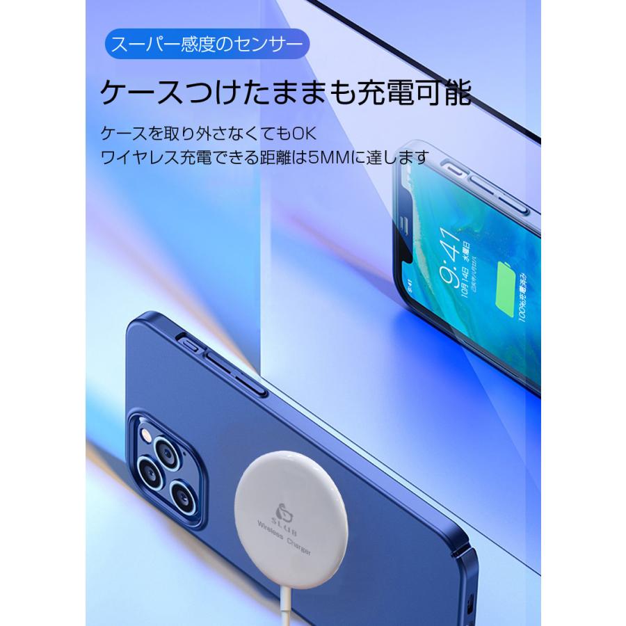 ワイヤレス充電器 置くだけ充電器 急速充電器　iPhone対応⭐︎ Amazon.co.jp: ワイヤレス充電器 置くだけ充電 Qiスマホ機種全対応