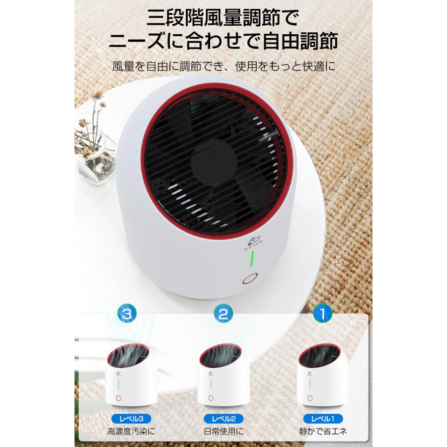明誠 空気清浄機 空気清浄器 三段階風量調節 循環浄化 USBポート 明誠 空気清浄機 空気清浄器 三段階風量調節 循環浄化 USBポート