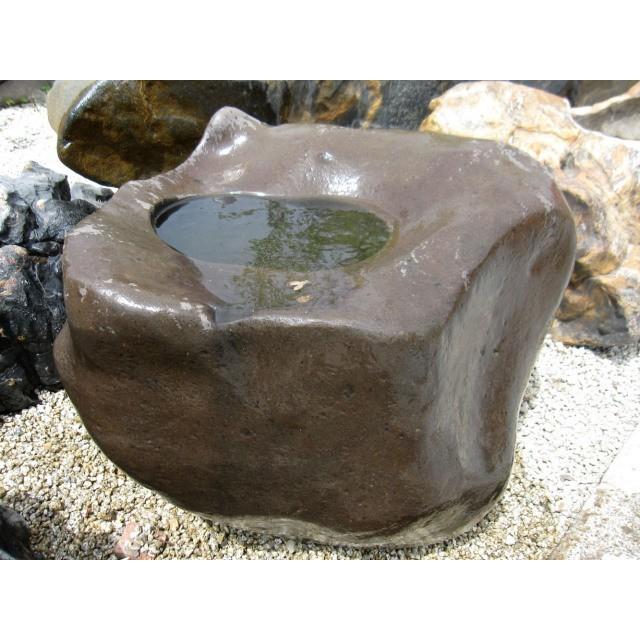 手水鉢 水鉢 たまり石 天然石 庭石 つくばい 溜まり石 景石 蹲 和風