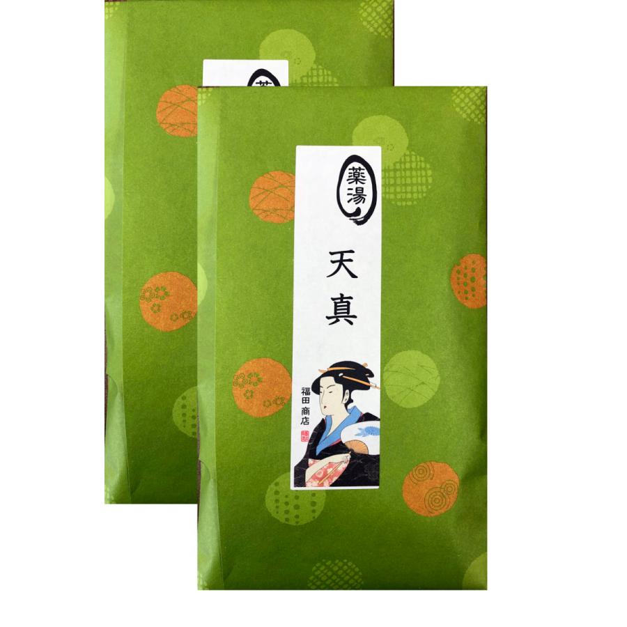 医薬部外品］薬草入浴剤 天真 (てんしん) 30g×3包【2袋セット】 : 順