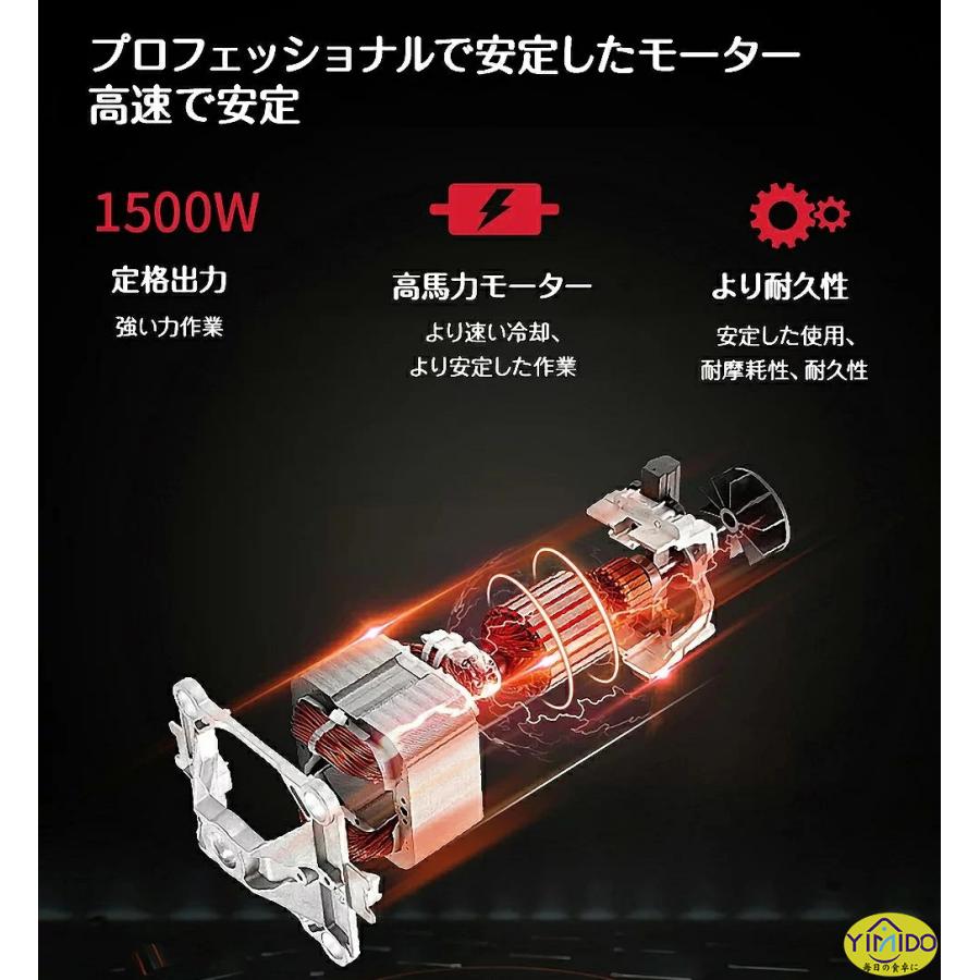 最新改良】YiMiDO ミキサー 2L ジューサー 電動ブレンダー 一台12役