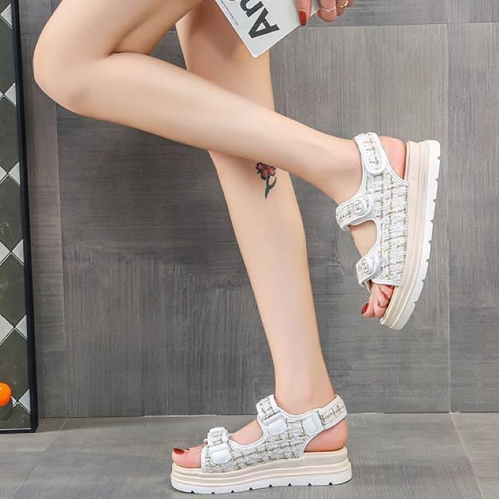 サンダル レディース 靴 おしゃれ 女子 高校生 女子高生 中学生 人気 流行り 流行 夏 軽い 痛くない 歩きやすい 履きやすい 疲れない 10代 代 30代 メイシンファッションヤフー店 通販 Yahoo ショッピング