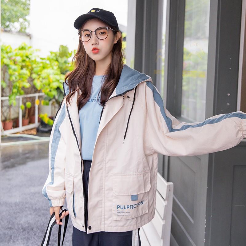 マウンテンパーカー レディース おしゃれ ウインドブレーカー 高校生 中学生 10代 代 秋 冬 春 大きいサイズ ジャンバー 30代 40代 オルチャン 1278 1278 メイシンファッションヤフー店 通販 Yahoo ショッピング