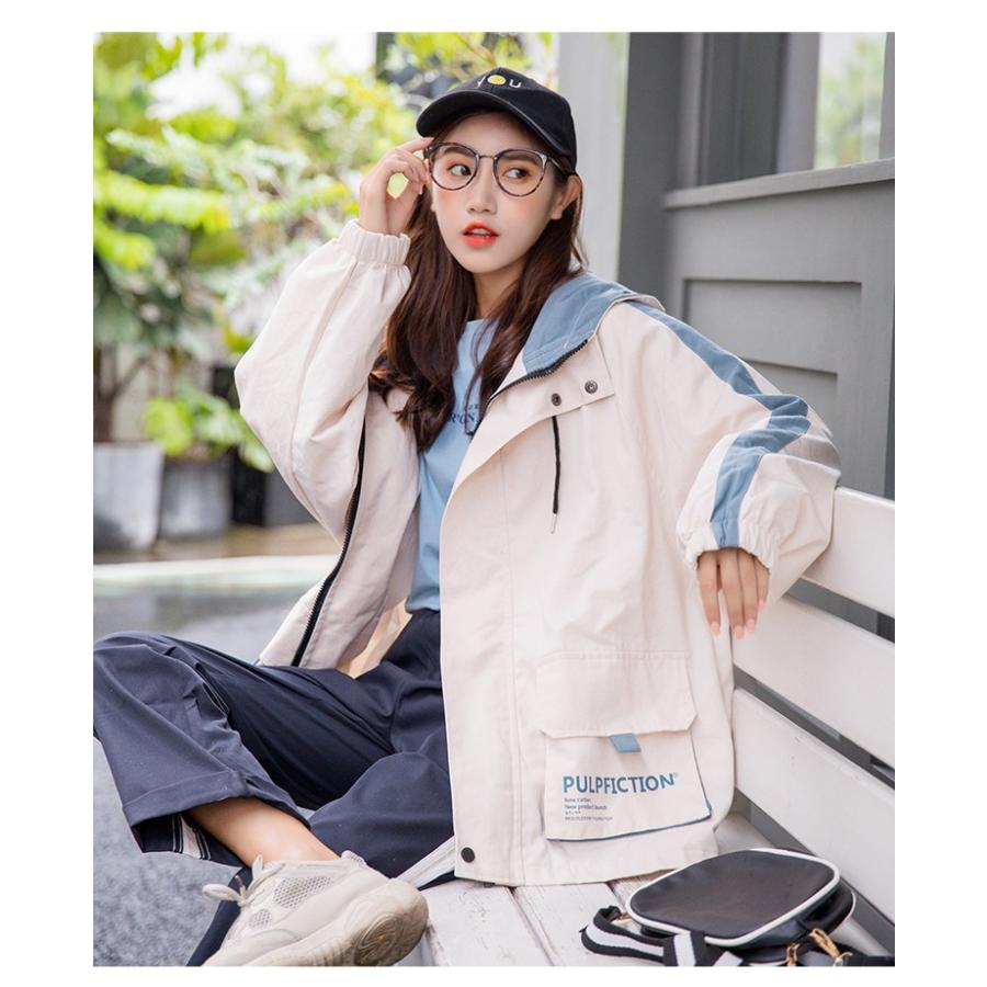 マウンテンパーカー レディース おしゃれ ウインドブレーカー 高校生 中学生 10代 代 秋 冬 春 大きいサイズ ジャンバー 30代 40代 オルチャン 1278 1278 メイシンファッションヤフー店 通販 Yahoo ショッピング