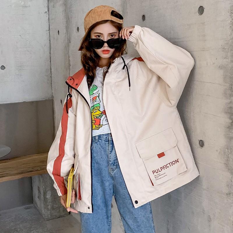 マウンテンパーカー レディース おしゃれ ウインドブレーカー 高校生 中学生 10代 代 秋 冬 春 大きいサイズ ジャンバー 30代 40代 オルチャン 1278 1278 メイシンファッションヤフー店 通販 Yahoo ショッピング