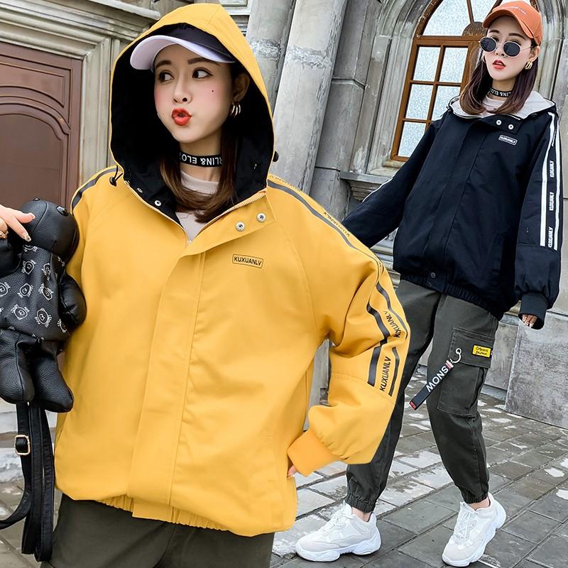 マウンテンパーカー レディース おしゃれ ウインドブレーカー ジャンパー 高校生 中学生 10代 代 秋 冬 春 韓国 アウター 大きいサイズ 30代 40代 1284 1284 メイシンファッションヤフー店 通販 Yahoo ショッピング