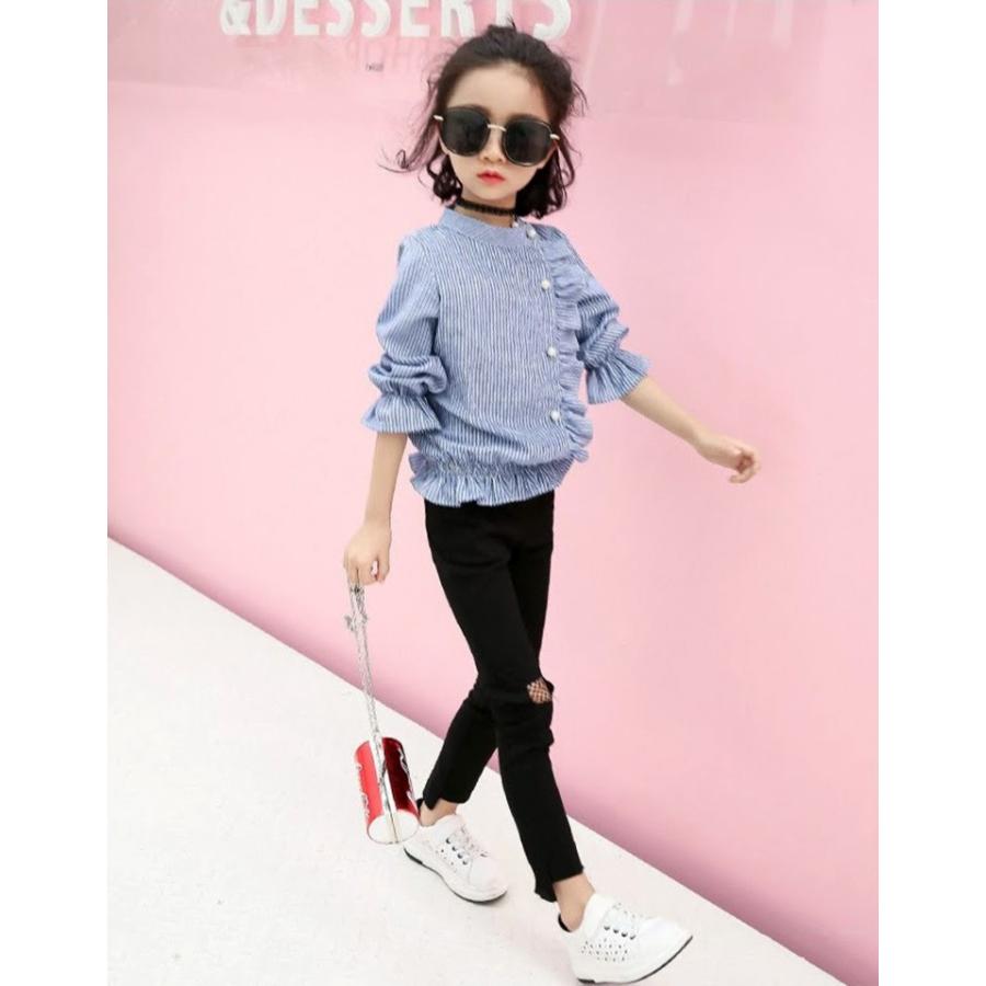 子供 服 女の子 シャツ トップス 春 新作 韓国 ファッション こども キッズ ジュニア 子ども ブラウス フリル おしゃれ インスタ 1478 1478 メイシンファッションヤフー店 通販 Yahoo ショッピング