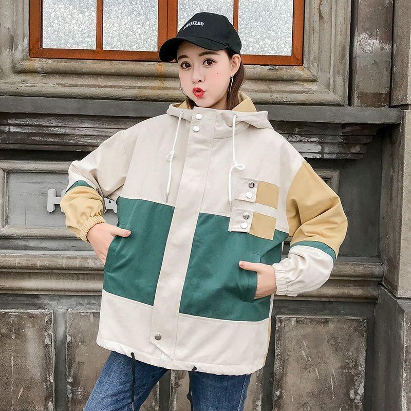 マウンテンパーカー レディース おしゃれ ウインドブレーカー ジャンパー アウター 韓国 ファッション 10代 代 高校生 通学 大きいサイズ 54 54 メイシンファッションヤフー店 通販 Yahoo ショッピング