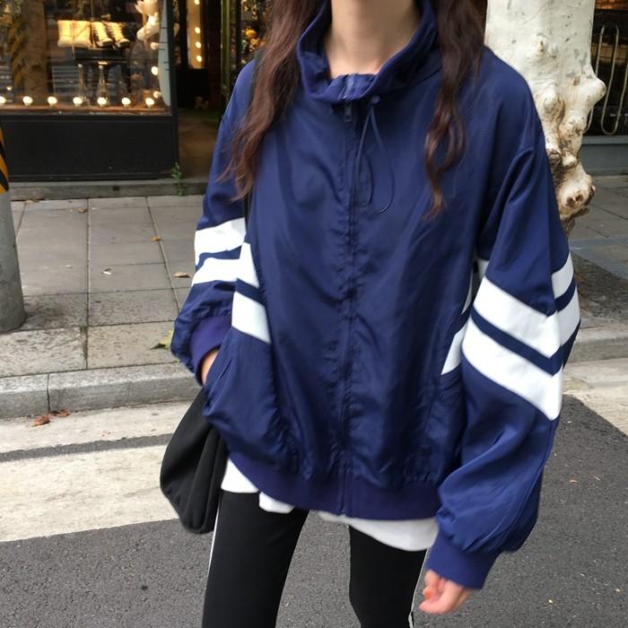 マウンテンパーカー 2ライン ウィンドブレーカー ブルゾン アウター レディースファッション 秋冬コーデ 高校生 中学生 2137ab 2137ab メイシンファッションヤフー店 通販 Yahoo ショッピング