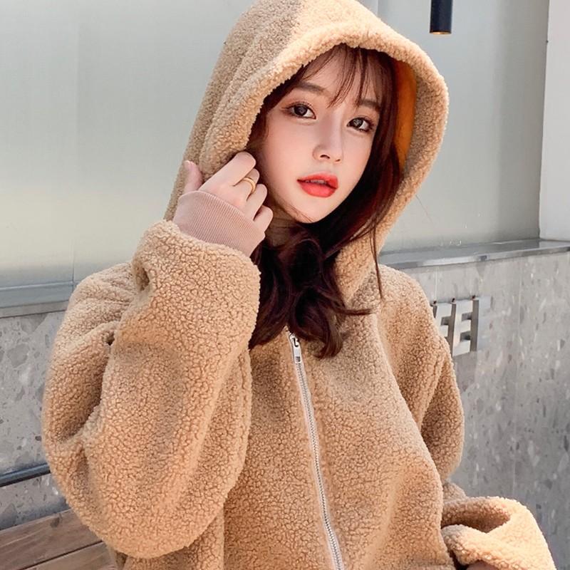 ボアブルゾン レディース おしゃれ 冬 韓国 ファッション アウター 10代 代 30代 高校生 あったか 大きいサイズ 2322 2322 メイシンファッションヤフー店 通販 Yahoo ショッピング