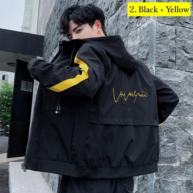 マウンテンパーカー メンズ ウインドブレーカー 中学生 高校生 韓国 ファッション 秋 冬 春 ナイロン ジャンパー 2421 2421 メイシン ファッションヤフー店 通販 Yahoo ショッピング