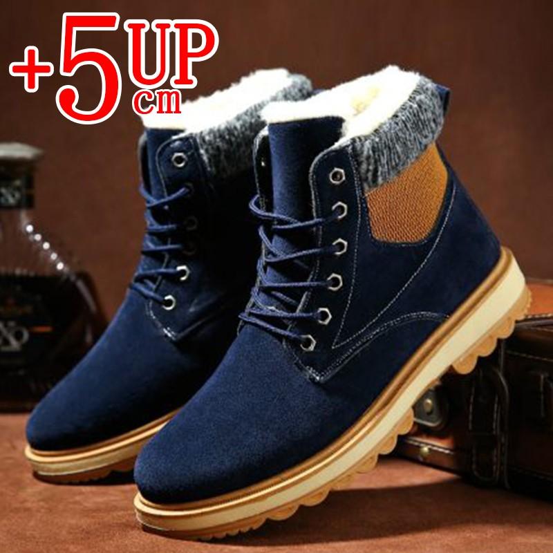 新しいブランド ブーツメンズ 冬 シークレットシューズ ムートンブーツ 靴 ファー チャッカブーツ サイドゴアシューズ 裏起毛 2678 Dprd Jatimprov Go Id