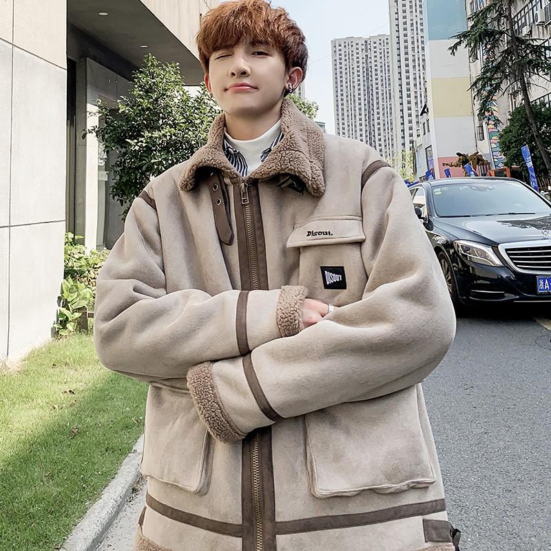 ボアジャケット ボアブルゾン メンズ 高校生 10代 代 中学生 韓国 ファッション アウター ジャンパー おしゃれ あったかい 冬 大きいサイズ 3103 3103 メイシンファッションヤフー店 通販 Yahoo ショッピング