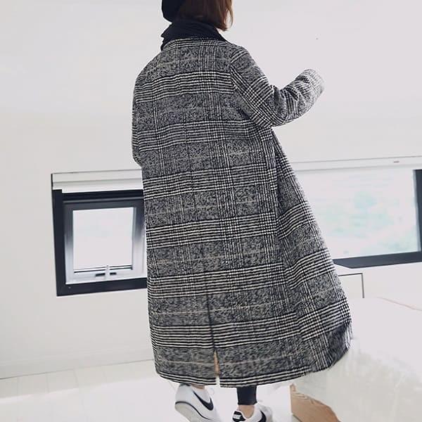 コート グレンチェック ペア映え お揃い チェスターロングコート コート アウター レディース メンズ 秋冬コーデ 高校生 学生 3657 3657 メイシンファッションヤフー店 通販 Yahoo ショッピング