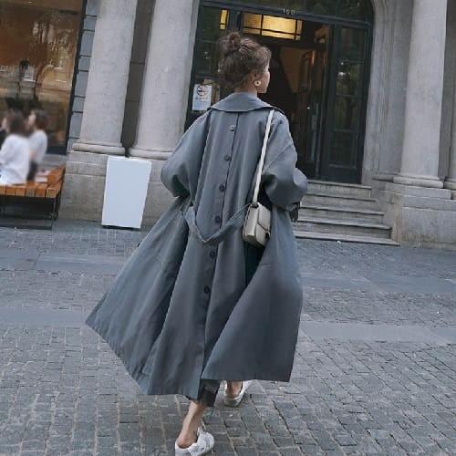 スプリングコート レディース トレンチコート 高校生 10代 代 30代 40代 春コート 春アウター チェスターコート ピーコート ジャケット 4181 4181 メイシンファッションヤフー店 通販 Yahoo ショッピング