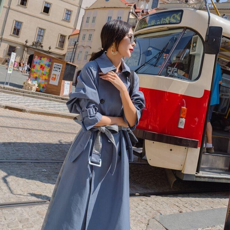 スプリングコート ピーコート レディース トレンチコート 10代 代 30代 40代 10代 40代 春コート 4314 ピーコート ロングコート 春アウター ジャケット 4314 メイシンファッションヤフー店 ブランド直営