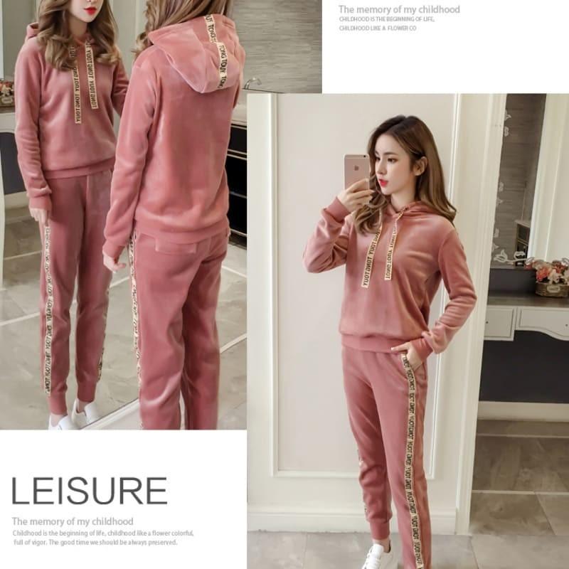 高校生 中学生 ファッション 10代 代 セットアップ ジャージ レディース スウェット上下セット 長袖 カジュアル 運動会 トレーニングウェア 4992 4992 メイシンファッションヤフー店 通販 Yahoo ショッピング