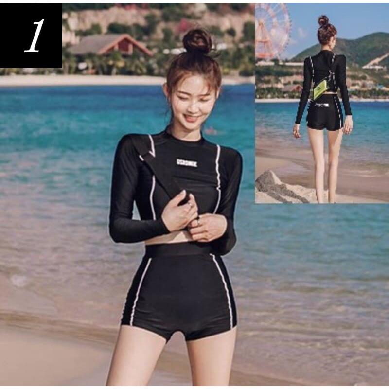 大人の上質 ラッシュガード 中学生 高校生 水着 長袖 5426 サーフィン 冷感 ママ水着 レディース 体型カバー 代 10代 タンキニ カラー 3 Hoanganh Edu Vn