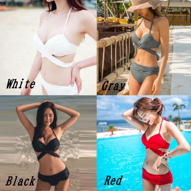 希少 レディース おしゃれ ビキニ 中学生 高校生 水着 5910 ファッション 韓国 大きいサイズ 代 10代 学生 ビキニ カラー 2 Www We Job Com