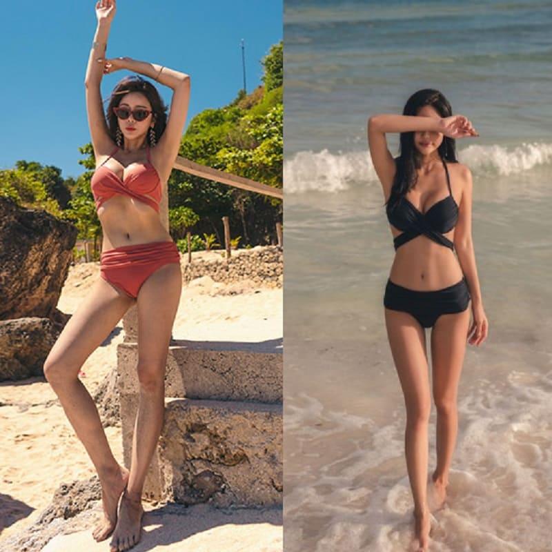 水着 高校生 中学生 ビキニ レディース おしゃれ 学生 10代 代 体型カバー 大きいサイズ 韓国 ファッション ママ水着 5674 5674 メイシンファッションヤフー店 通販 Yahoo ショッピング