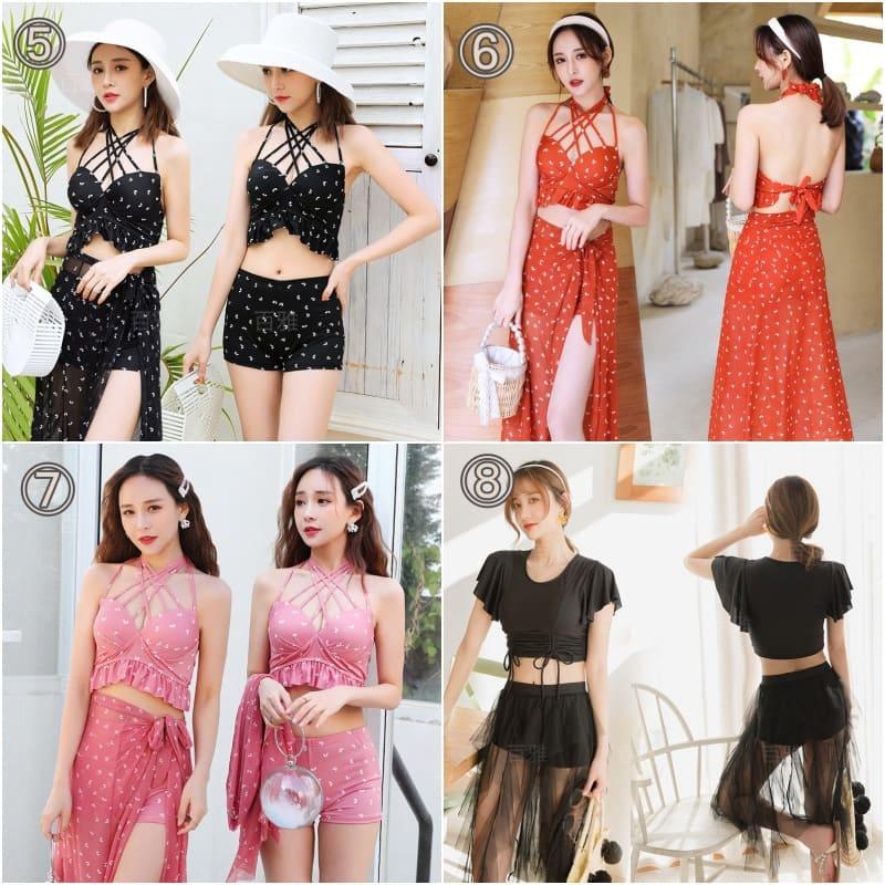 水着 高校生 中学生 学生 10代 代 30代 40代 ママ水着 おしゃれ レディース 大きいサイズ 体型カバー 韓国 ファッション 黒 ブラック 5760 5760 メイシンファッションヤフー店 通販 Yahoo ショッピング