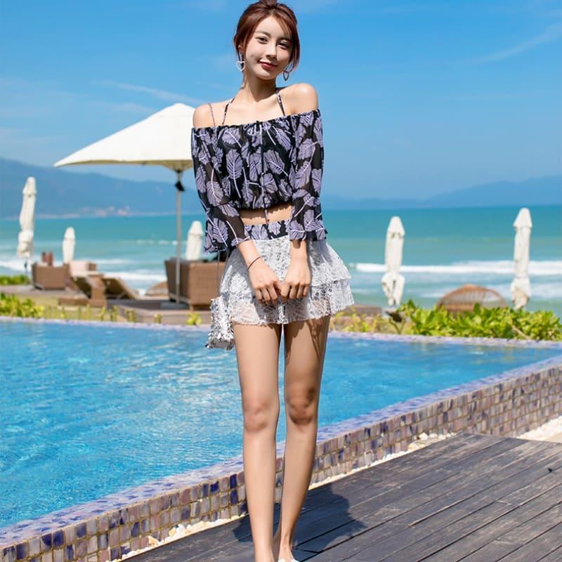 水着 高校生 中学生 ビキニ おしゃれ レディース 学生 10代 代 大きいサイズ 体型カバー 韓国 ファッション 5775 5775 メイシンファッションヤフー店 通販 Yahoo ショッピング