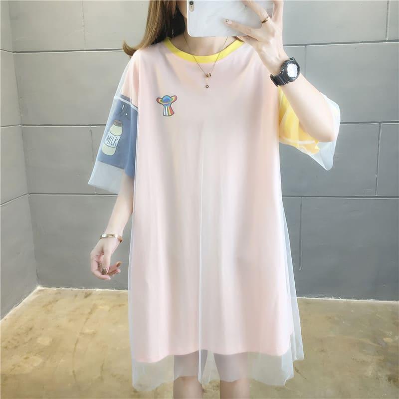 高校生 中学生 ファッション 半そで 夏 Tシャツ トップス シャツ おしゃれ かわいい 韓国 大きいサイズ 10代 代 6051 6051 メイシンファッションヤフー店 通販 Yahoo ショッピング