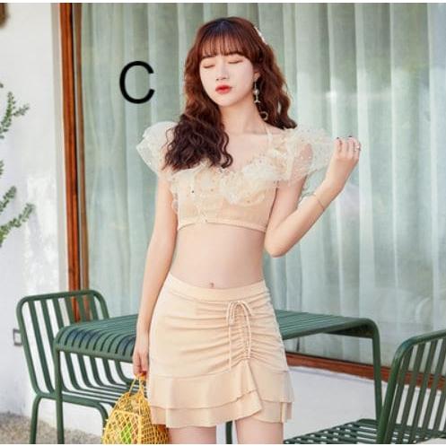 水着 高校生 中学生 女子 高生 ビキニ おしゃれ 学生 10代 代 体型カバー 大きいサイズ 韓国 ファッション 6404 6404 メイシンファッションヤフー店 通販 Yahoo ショッピング