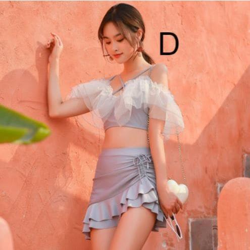 水着 高校生 中学生 女子 高生 ビキニ おしゃれ 学生 10代 代 体型カバー 大きいサイズ 韓国 ファッション 6404 6404 メイシンファッションヤフー店 通販 Yahoo ショッピング