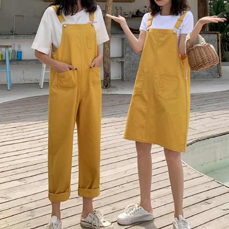 高校生 中学生 学生 女子高生 ファッション 10代 代 オーバーオ ル レディース オールインワン つなぎ サスペンダー カジュアル 7039 7039 メイシンファッションヤフー店 通販 Yahoo ショッピング