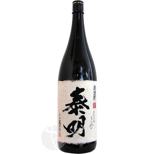 麦焼酎｜ 特蒸 泰明 25度 1800ml とくじょうたいめい 藤居醸造 お中元 
