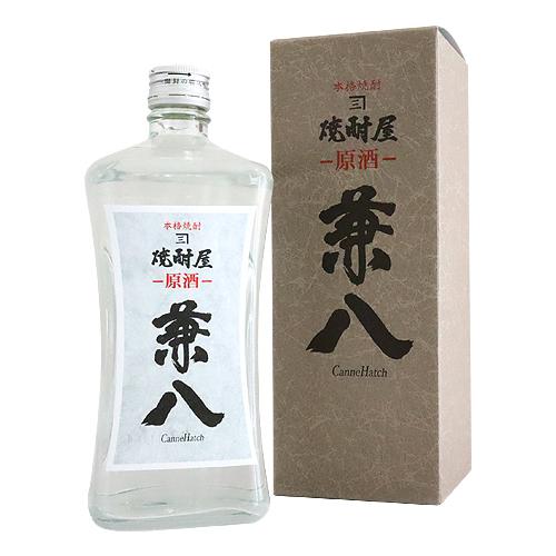麦焼酎｜ 兼八 原酒 42度 720ml 化粧箱入 かねはち 四ツ谷酒造場