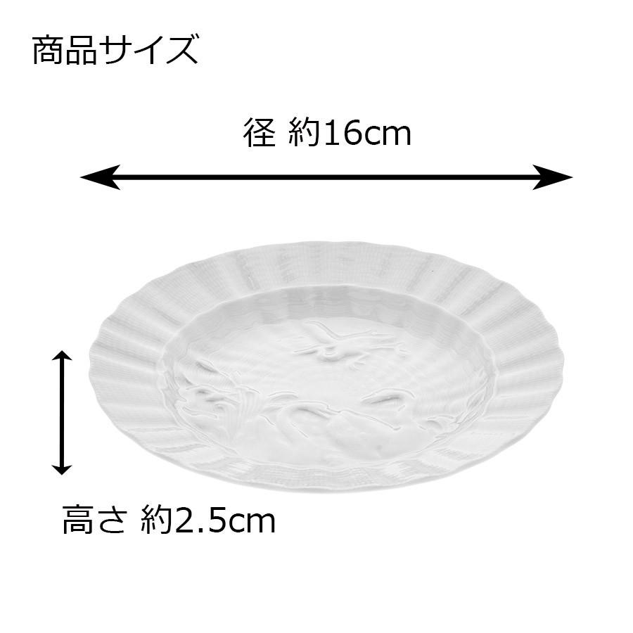 マイセン お皿 約16cm ブレッド＆バタープレート 「スワン ホワイト