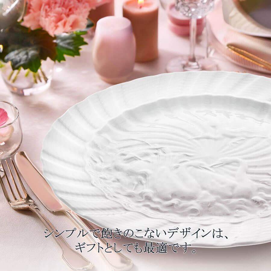 マイセン お皿 約32cm サーヴィスプレート 「スワン ホワイト