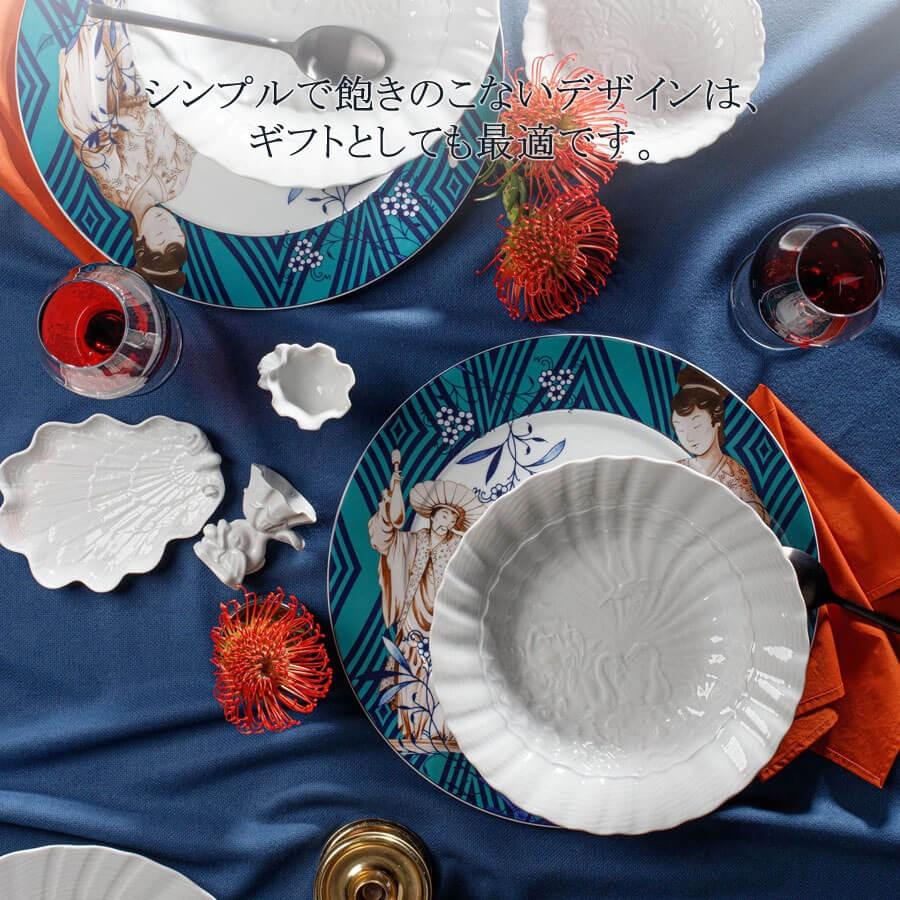 マイセン 深皿 約25.5cm スーププレート 「スワン ホワイト