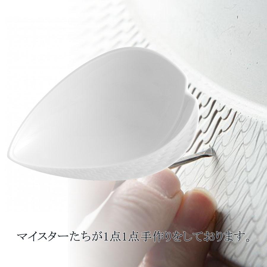 マイセン お皿 リーフディッシュ 約11×16.5cm 「波の戯れ エスニック