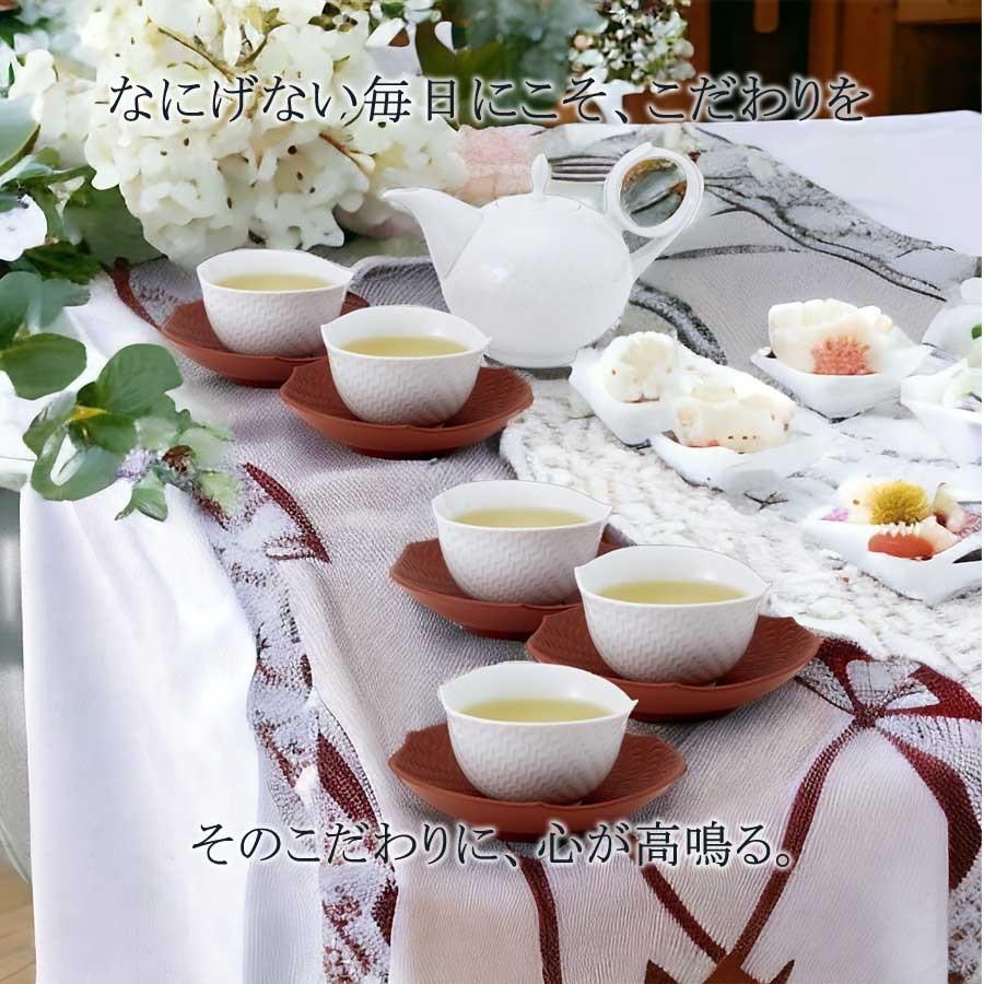 マイセン 煎茶カップ&ソーサー 湯呑み 5客セット 容量約120ml 波 マイセン 煎茶カップ&ソーサー 湯呑み 5客セット 容量約120ml 波