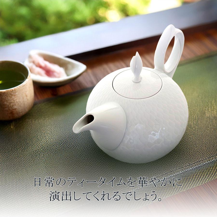 Meissen マイセン 森の声 シリーズ 波の戯れ ティーポット ティーカップ マイセン ティーポット 容量約1050ml 「波の戯れ ホワイト