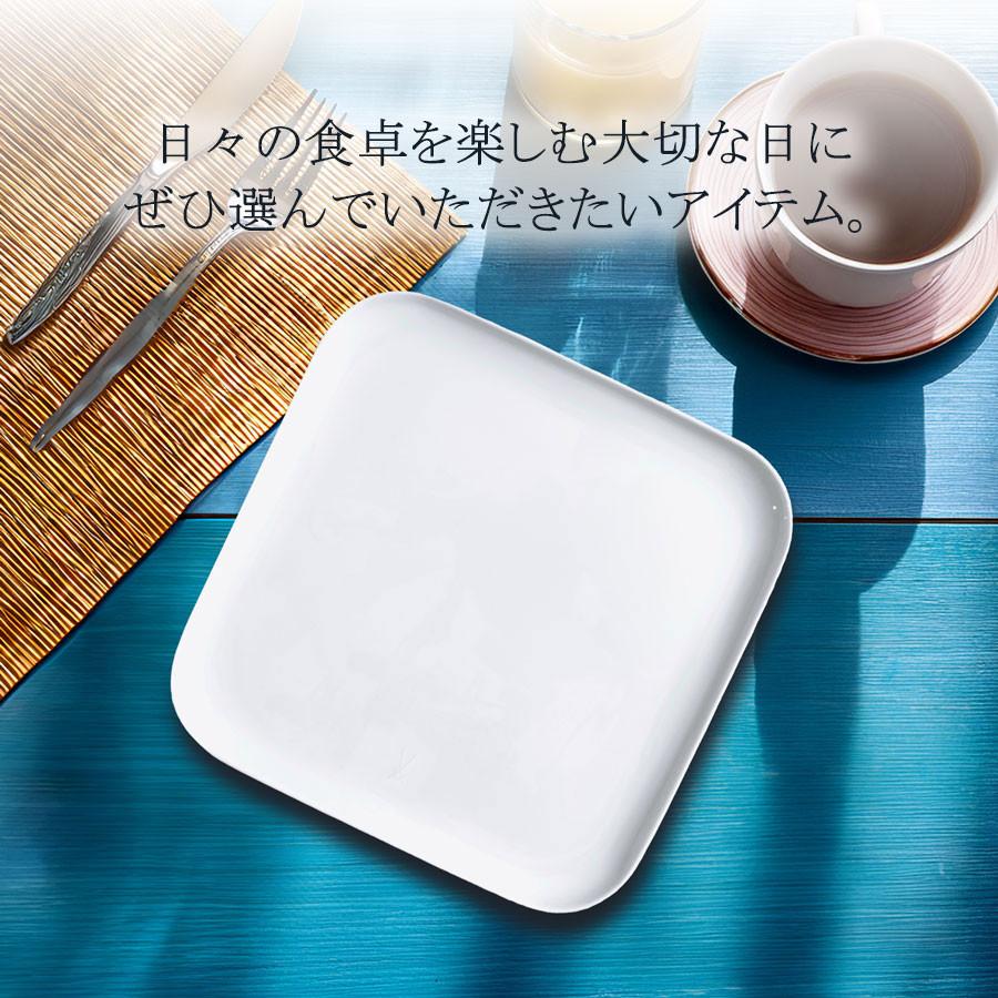 マイセン お皿 角皿 約21×21cm デザートプレート 「ノヴァ