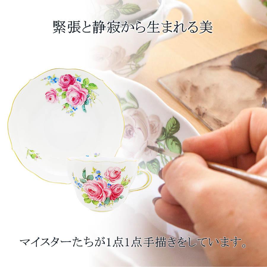マイセン ティーカップ＆ソーサー 容量約220ml 「ローズブーケ (ピンク)」 プレゼント 普段使い おしゃれ マイセン公式/日本総代理店の画像